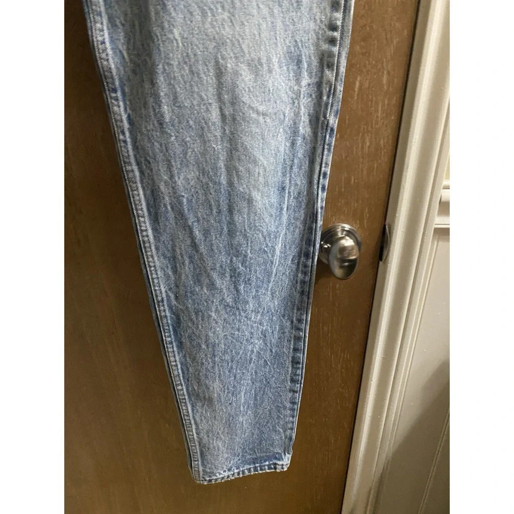 Vintage Levi's 550 Jeans Men's 33x36 Orange Tab Acid Wash Relaxed USA Retro Read